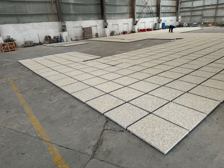 White Granite Tiles Wall Cladding